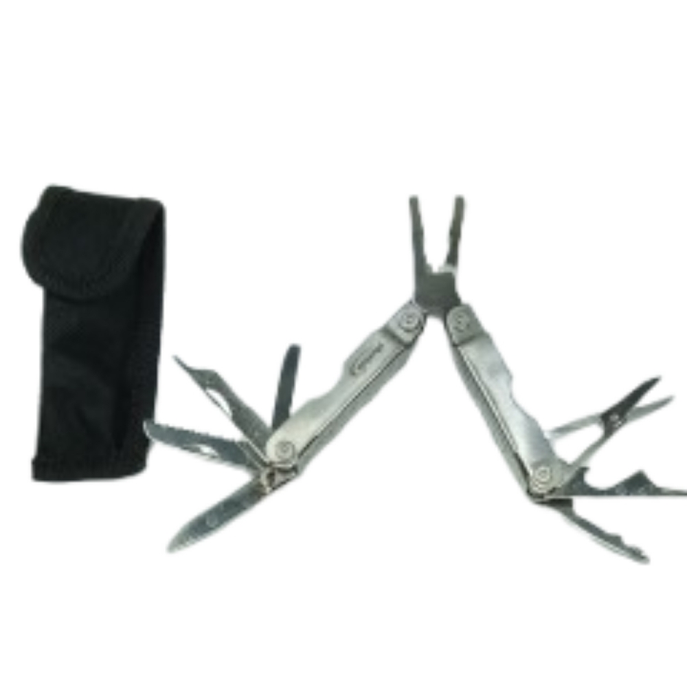 Mustad Stainless Compact Multi-Tool with Black Pouch